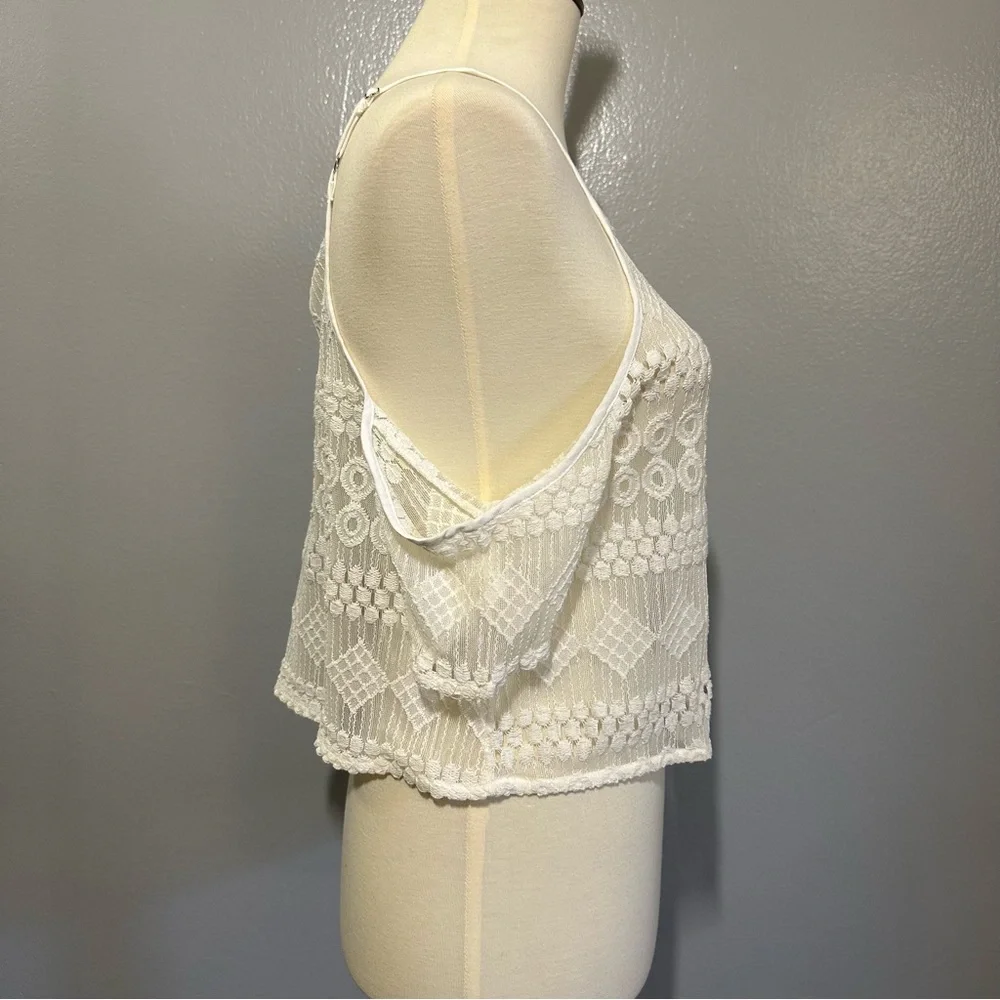 NWT LF Into Woven Cold Shoulder Camisole